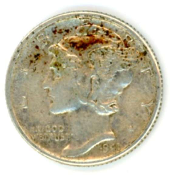Very Nice 1941 Silver Mercury Dime