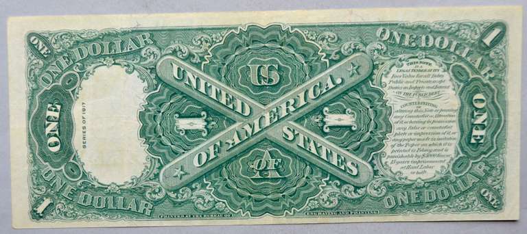 $1 Series of 1917 Landing Of Columbus Note