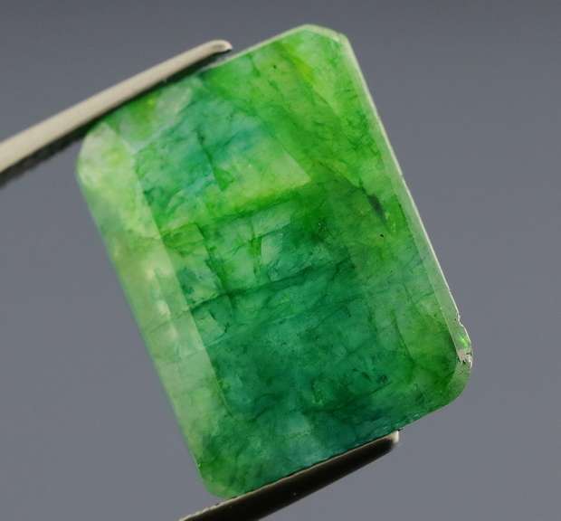 Large! 16.08ct forest green Emerald