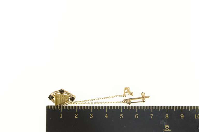 10K Yellow Gold Sigma Alpha Iota Int'l. Music Fraternity Pin/Brooch