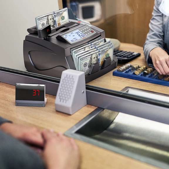 80W 1000pcs/min Money Counting Machine for Bank