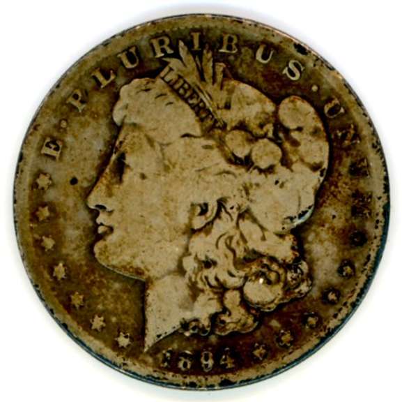 1894-S Morgan Silver Dollar