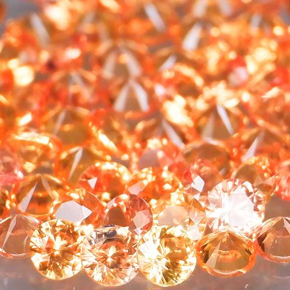 Excellent 4.35ct diamond cut Songean Sapphire set