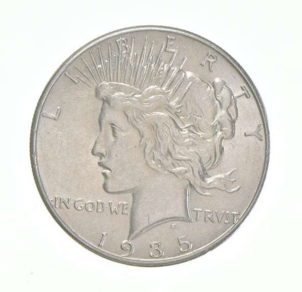 1935 Peace Silver Dollar