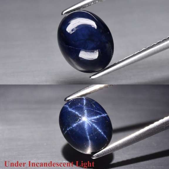 Stunning 4.03ct royal blue Star Sapphire