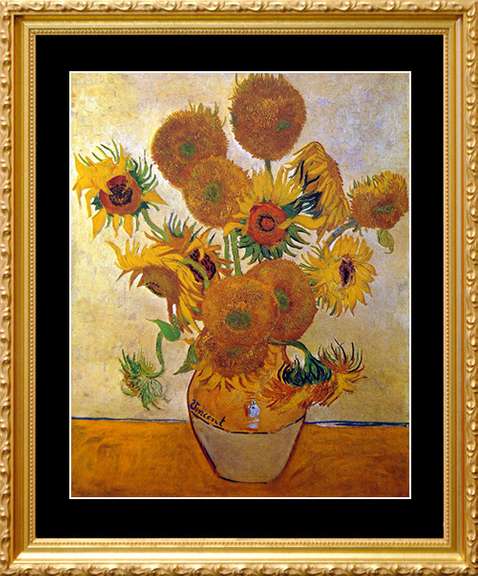 Vincent Van Gogh, Still Life: Vase with Fourteen Sunflowers