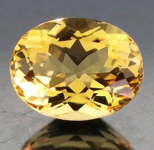 Stunning untreated Golden Beryl weighing 1.90 carats