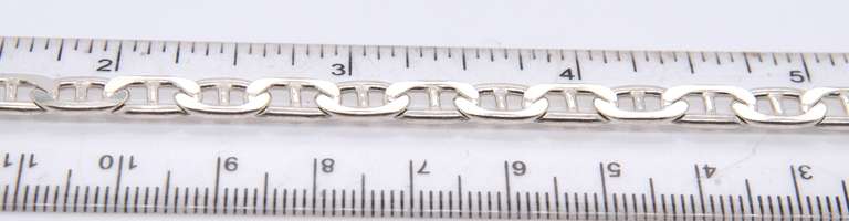 Italian Sterling Silver Fancy Link Bracelet