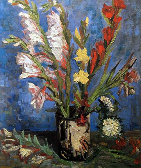 Vincent Van Gogh, Still Life: Vase with Gladioli