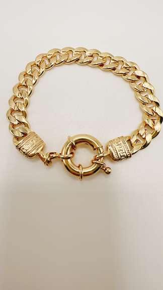 22kt Gold Plated Chain Bracelet