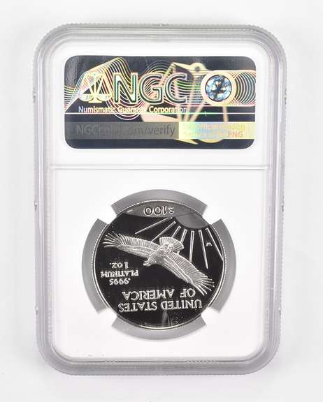 PF70 UCAM 1997-W $100 American Platinum Eagle - Graded NGC