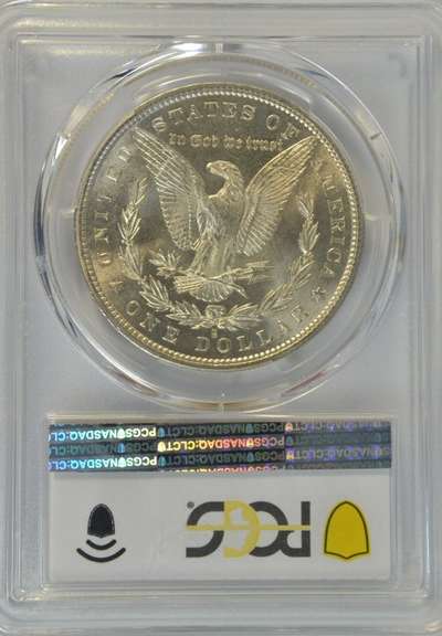 Great near Gem BU 1880-S Morgan Silver Dollar. PCGS MS64