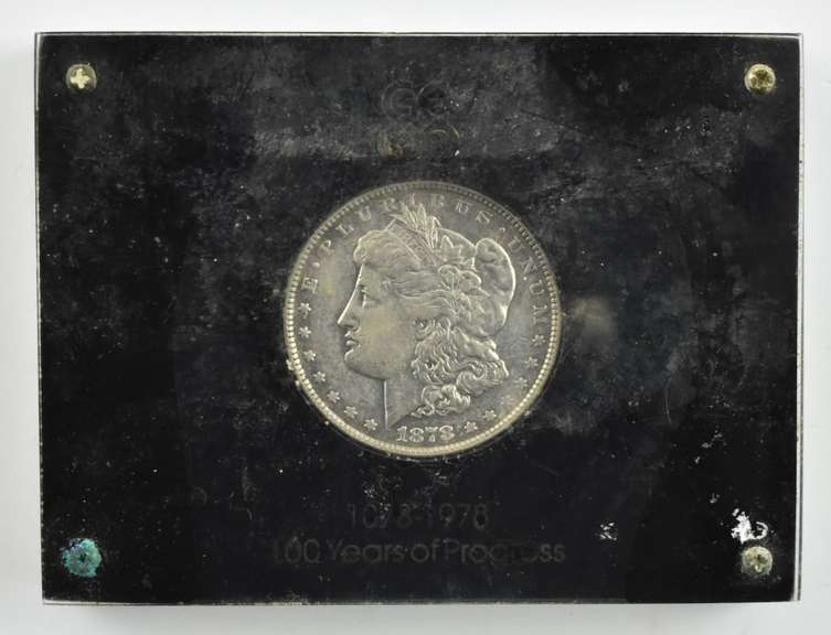 1878 Morgan Silver Dollar General Electric Supply Holder
