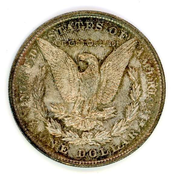 Brilliant Uncirculated 1896 Morgan Silver Dollar