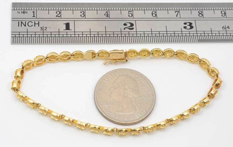 Lovely 14K Yellow Gold Bracelet