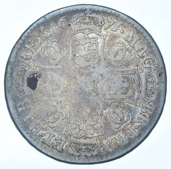 1671 United Kingdom Half Crown