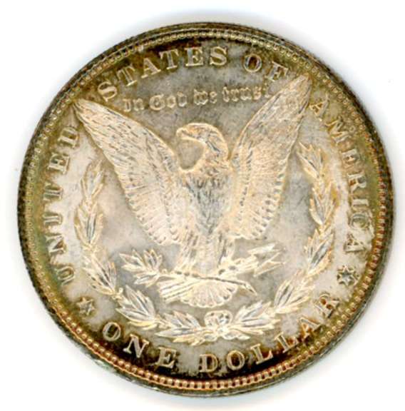 Uncirculated 1896 Morgan Silver Dollar