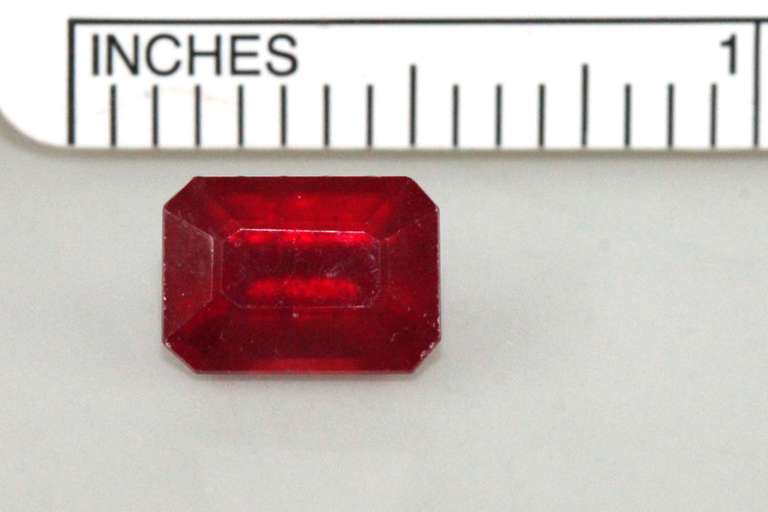 Fine Natural Ruby Octagon - 4.06 cts.