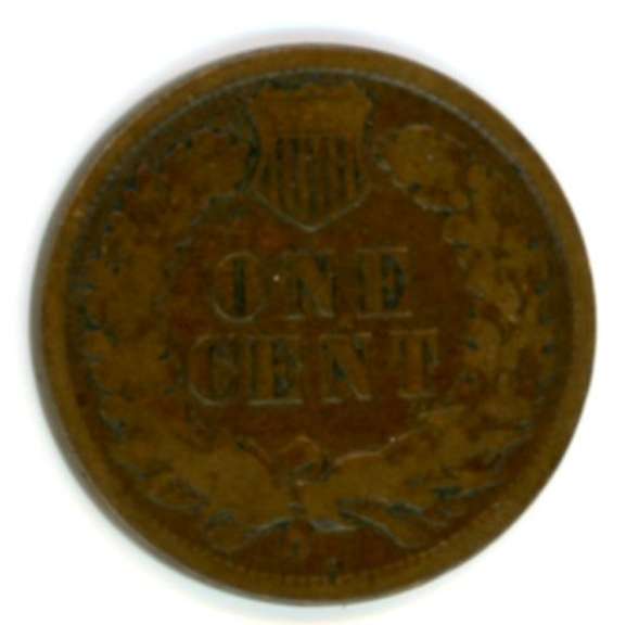 1875 Indian Head Cent