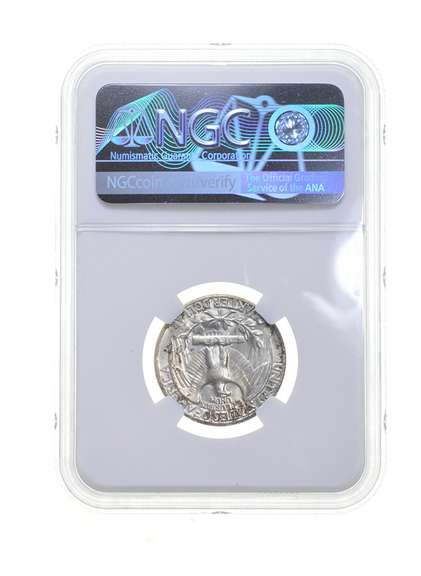 MS64 1961-D Washington Quarter - Graded NGC
