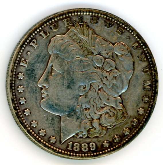 1889-O Morgan Silver Dollar