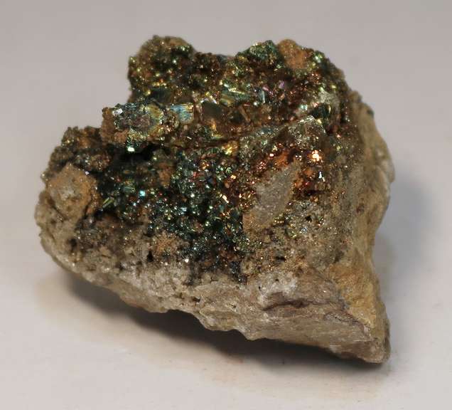 Gorgeous color! 340ct Pyrite in matrix