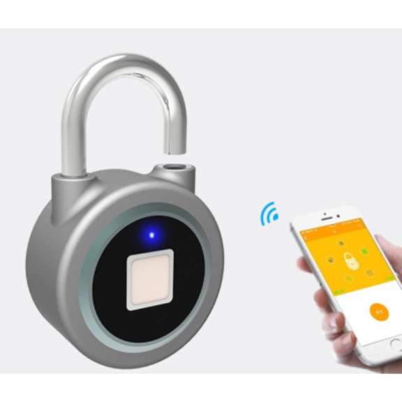 Smart Lock Fingerprint Padlock Mobile App Control