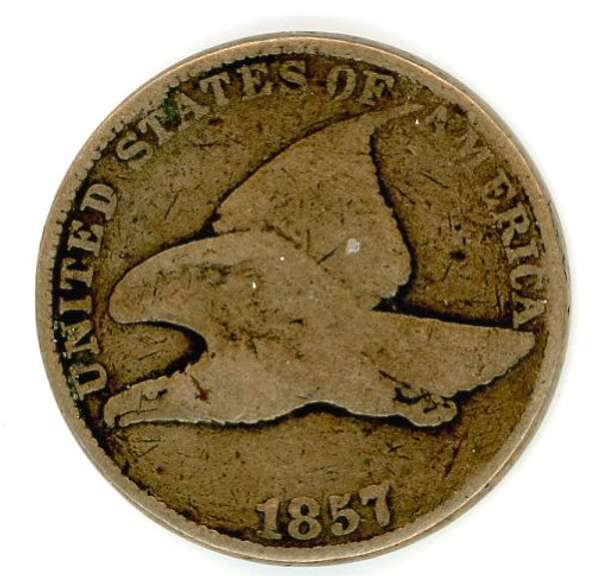 1857 Flying Eagle Cent
