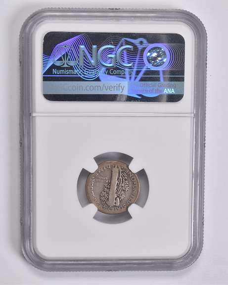 AG3 1916-D Mercury Dime NGC