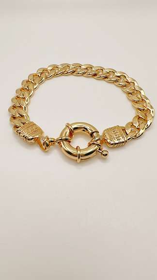 22kt Gold Plated Chain Bracelet