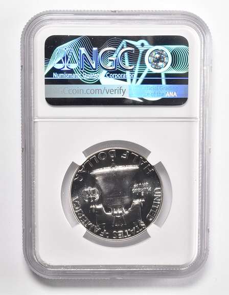 PF68 1955 Franklin Half Dollar - Graded NGC