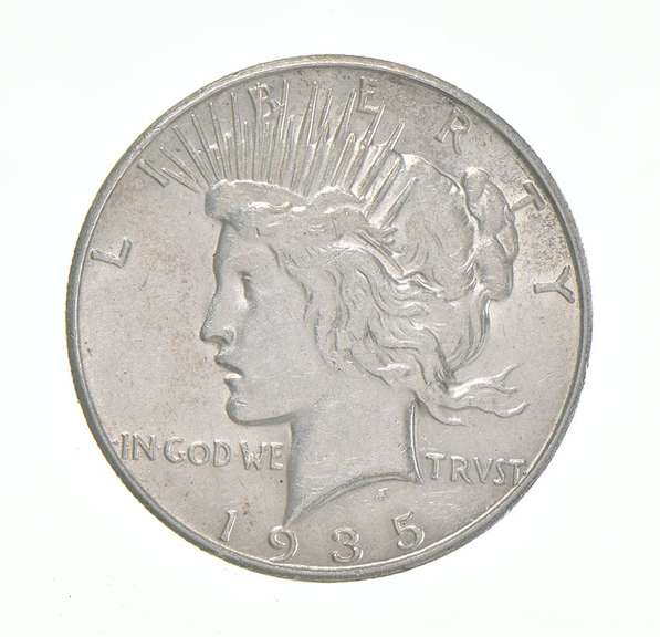 1935-S Peace Silver Dollar