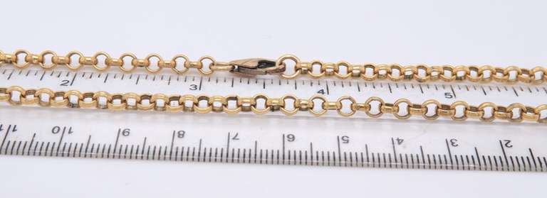 12KT Yellow Gold Filled Cable Chain Necklace