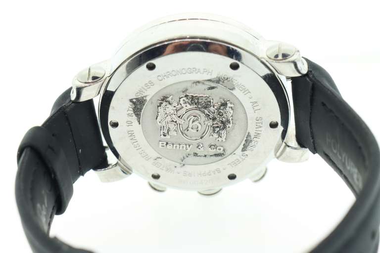 BENNY AND CO DIAMOND WATCH OVER 5.00 CARATS