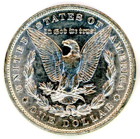 1880-O Morgan Silver Dollar