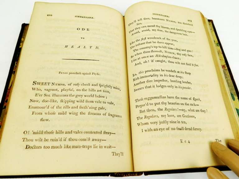 1796 Works of Peter Pindar, 18th Century Book