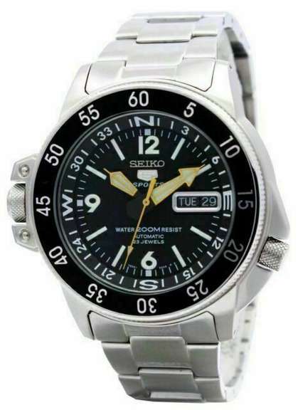 Seiko Black Dial Automatic, New In Box.