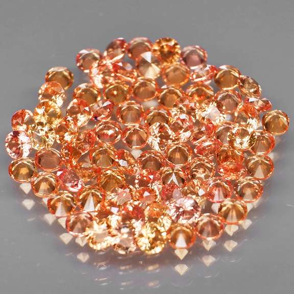 Superb 4.38ct diamond cut Songean Sapphire set