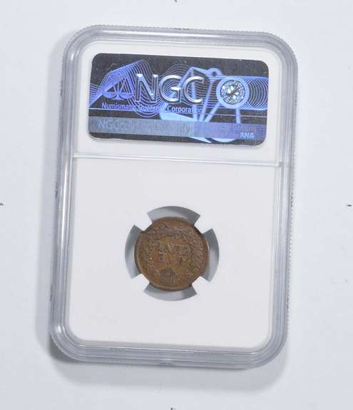 VF25 BN 1864 Indian Head Cent - L Bronze - Graded NGC