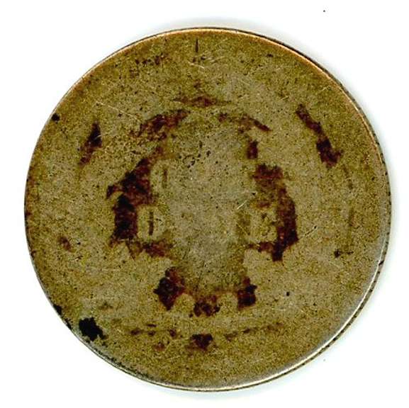 1876 Liberty Seated Dime