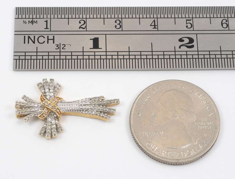 Ornate  Diamond Cross