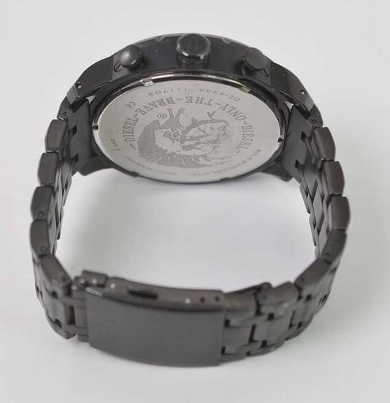 Diesel Matte Black Chronograph, Pre Owned.