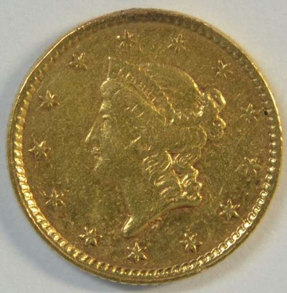 Decent-looking 1853 US Type One $1 Gold Piece