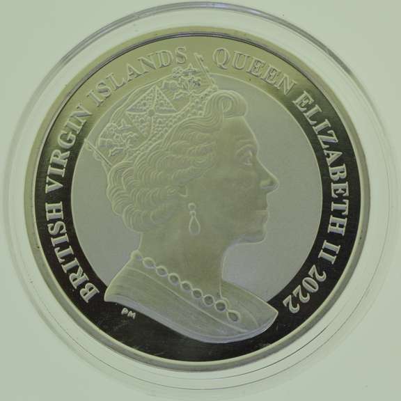 2022 BVI Lincoln Memorial 100th Anniversary 1 oz .999 Silver Coin