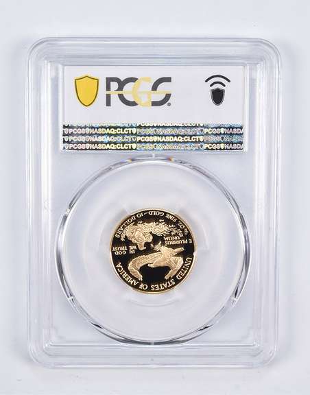 PR70 DCAM 1995-W $10 American Gold Eagle 1/4 Oz. .999 Fine Gold PCGS