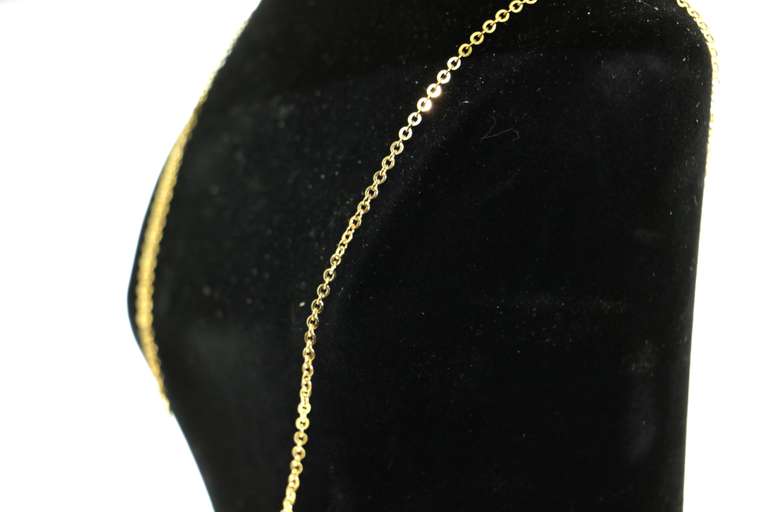 Italian Yellow Gold 14kt Circle Link Chain