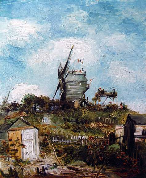 Vincent Van Gogh, Moulin de la Galette