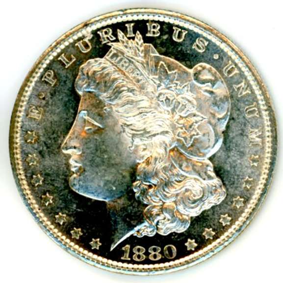 1880-S Morgan Silver Dollar