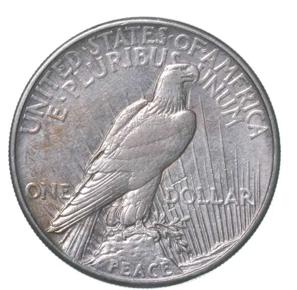 1921 Peace Silver Dollar
