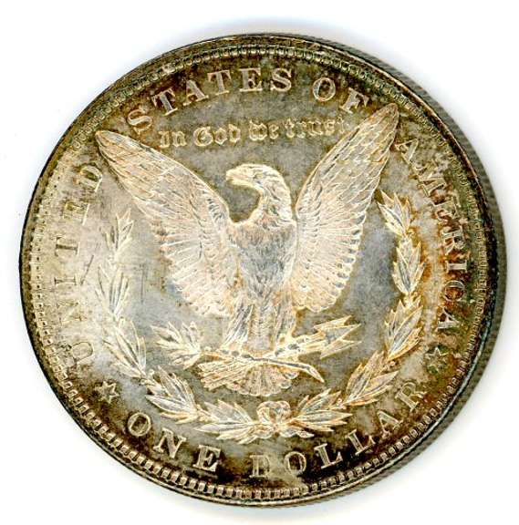 Uncirculated 1896 Morgan Silver Dollar